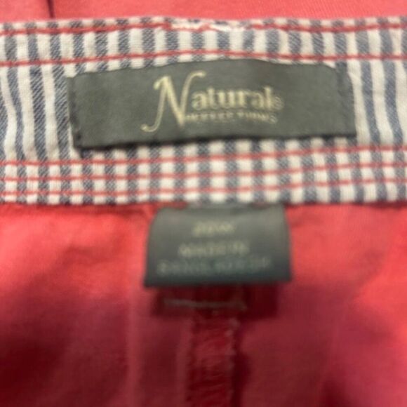 Natural Reflections Peach Cotton shorts, size 20W - Picture 3 of 4